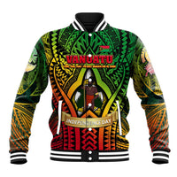 Vanuatu 45th Independence Anniversary Baseball Jacket Embracing Our Traditions Shaping Our Future