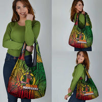 Vanuatu 45th Independence Anniversary Grocery Bag Embracing Our Traditions Shaping Our Future DT02 - Polynesian Pride