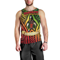 Vanuatu 45th Independence Anniversary Men Tank Top Embracing Our Traditions Shaping Our Future