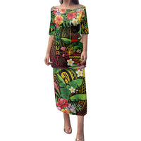 45th Anniversary of Freedom Vanuatu Family Matching Puletasi and Hawaiian Shirt Island Pride Cultural Power Pacific Unity