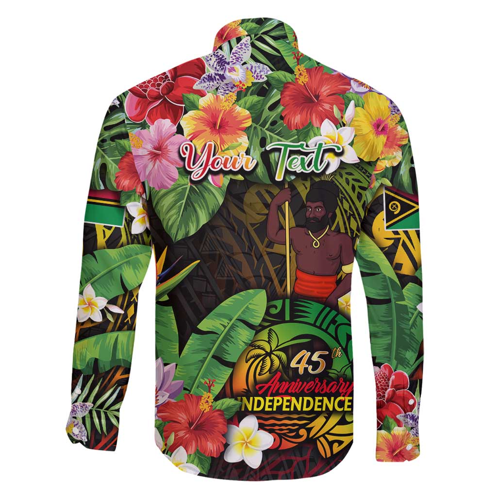 45th Anniversary of Freedom Vanuatu Family Matching Tank Maxi Dress and Hawaiian Shirt Island Pride Cultural Power Pacific Unity