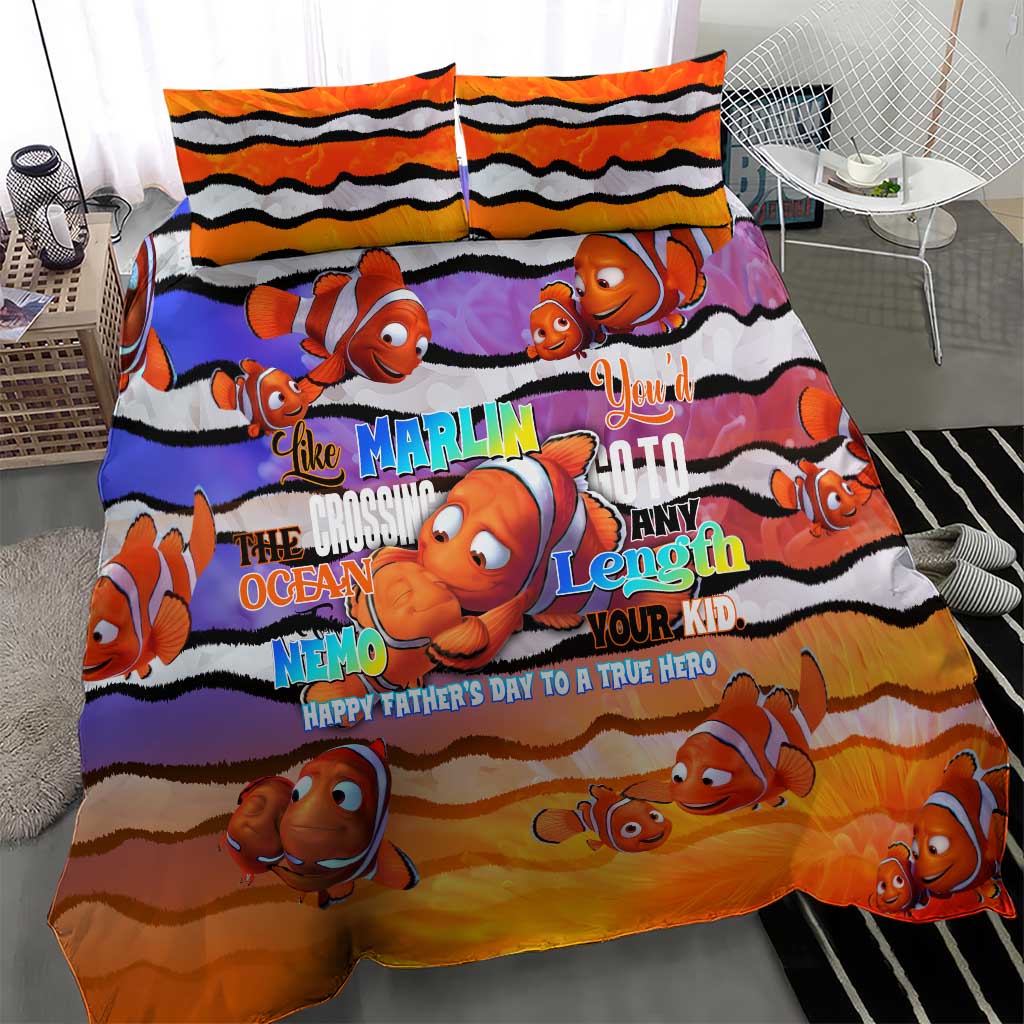 The Ocean Best Dad Bedding Set Like Marlin Happy Fathers Day To a True Hero - Polynesian Pride