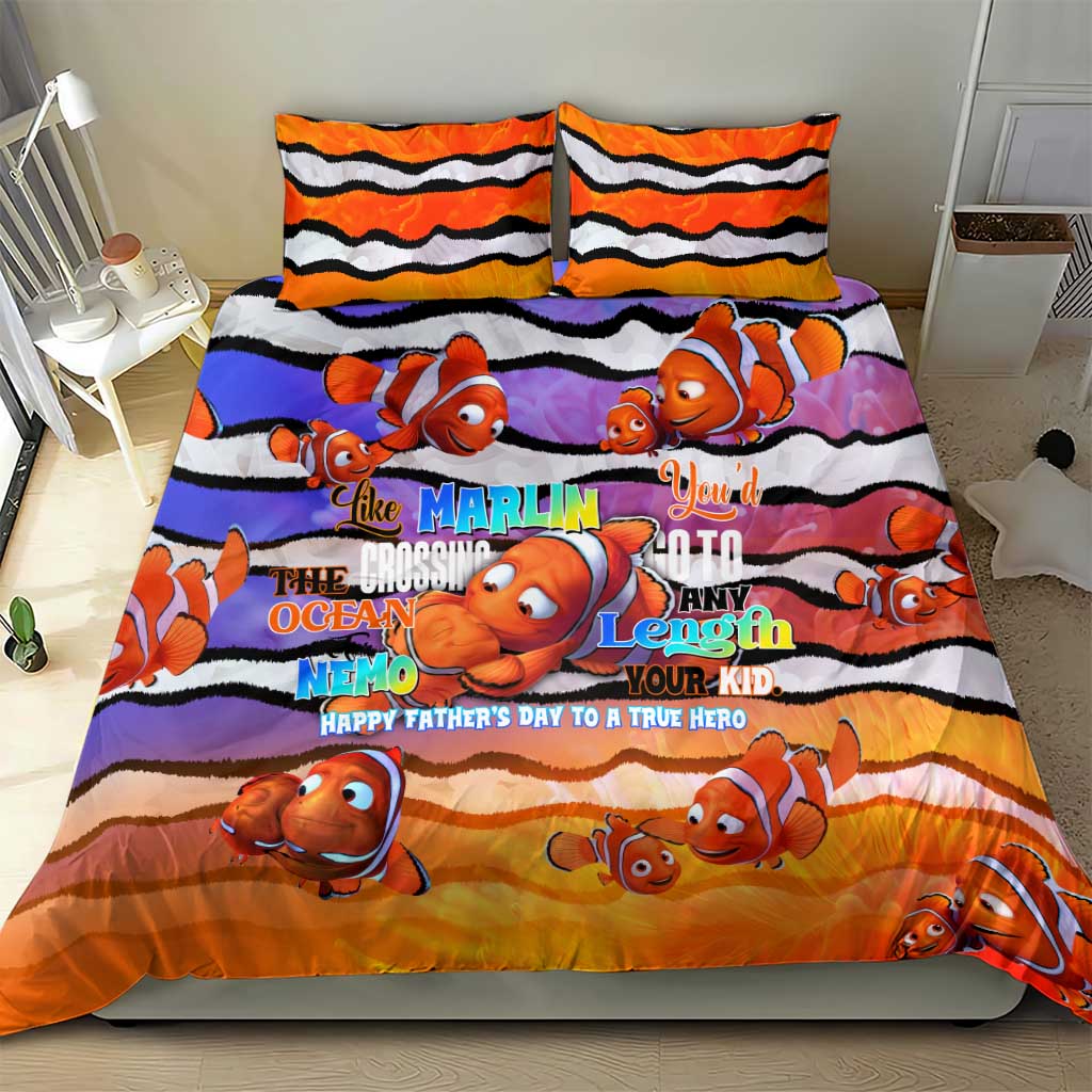 The Ocean Best Dad Bedding Set Like Marlin Happy Fathers Day To a True Hero - Polynesian Pride