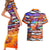 The Ocean Best Dad Couples Matching Short Sleeve Bodycon Dress and Hawaiian Shirt Like Marlin Happy Fathers Day To a True Hero - Polynesian Pride