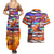 The Ocean Best Dad Couples Matching Summer Maxi Dress and Hawaiian Shirt Like Marlin Happy Fathers Day To a True Hero - Polynesian Pride