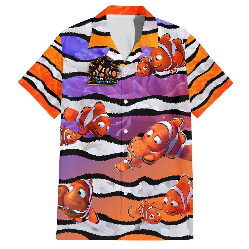 The Ocean Best Dad Family Matching Puletasi and Hawaiian Shirt Like Marlin Happy Fathers Day To a True Hero DT02 Dad's Shirt - Short Sleeve Art - Polynesian Pride