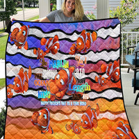 The Ocean Best Dad Quilt Like Marlin Happy Fathers Day To a True Hero DT02 Art - Polynesian Pride