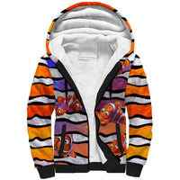 The Ocean Best Dad Sherpa Hoodie Like Marlin Happy Fathers Day To a True Hero - Polynesian Pride