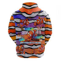 The Ocean Best Dad Zip Hoodie Like Marlin Happy Fathers Day To a True Hero - Polynesian Pride