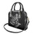 All Black Brothers Rugby Shoulder Handbag New Zealand Maori Haka
