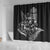 All Black Brothers Rugby Shower Curtain New Zealand Maori Haka