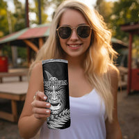 All Black Brothers Rugby Skinny Tumbler New Zealand Maori Haka DT02 - Polynesian Pride