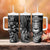 All Black Brothers Rugby Tumbler With Handle New Zealand Maori Haka