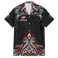 All Black NZL Rugby Champions Hawaiian Shirt Maori Warrior