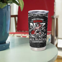 All Black NZL Rugby Champions Tumbler Cup Maori Warrior DT02 - Polynesian Pride