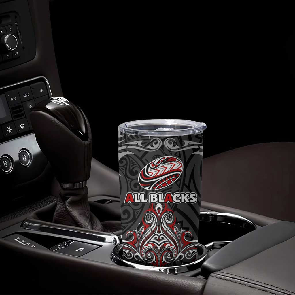 All Black NZL Rugby Champions Tumbler Cup Maori Warrior DT02 - Polynesian Pride