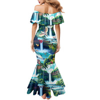 Wailua Falls Hawaii Mermaid Dress Kauai Natural Beauty