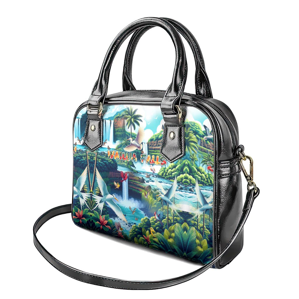Wailua Falls Hawaii Shoulder Handbag Kauai Natural Beauty