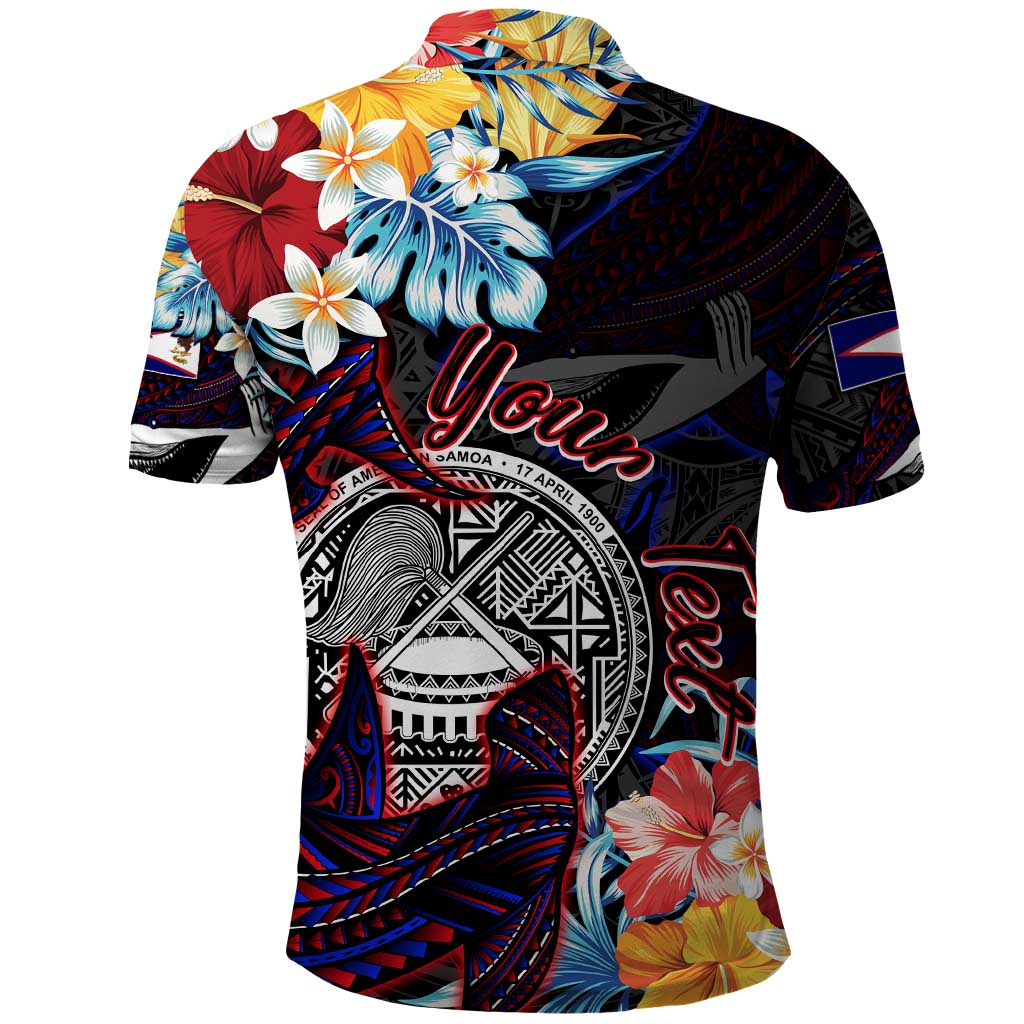 Personalized Amelika Samoa Sharks Polynesia Polo Shirt American Samoa DT02 - Polynesian Pride