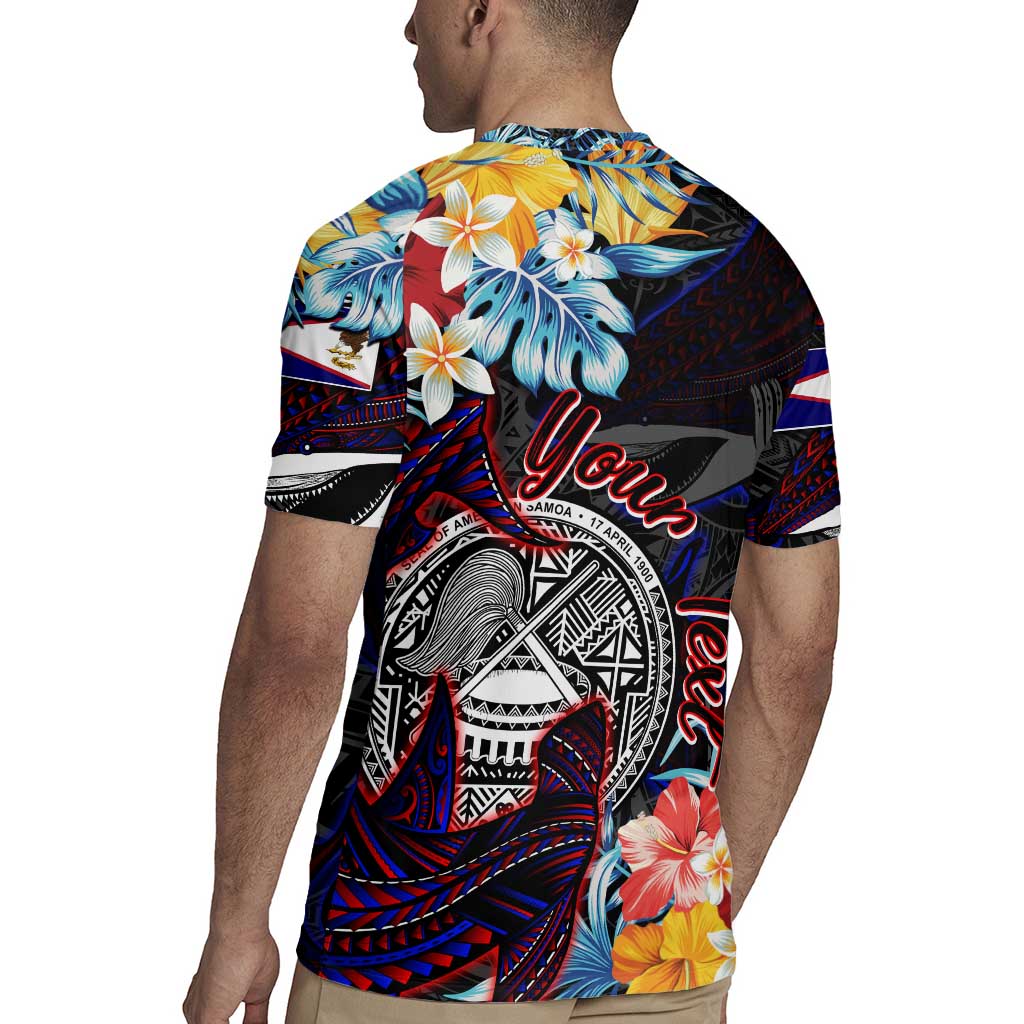 Personalized Amelika Samoa Sharks Polynesia Rugby Jersey American Samoa DT02 - Polynesian Pride