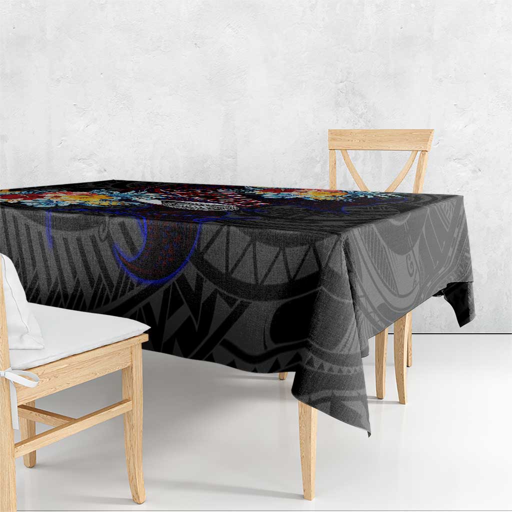 Amelika Samoa Sharks Polynesia Tablecloth American Samoa DT02 - Polynesian Pride