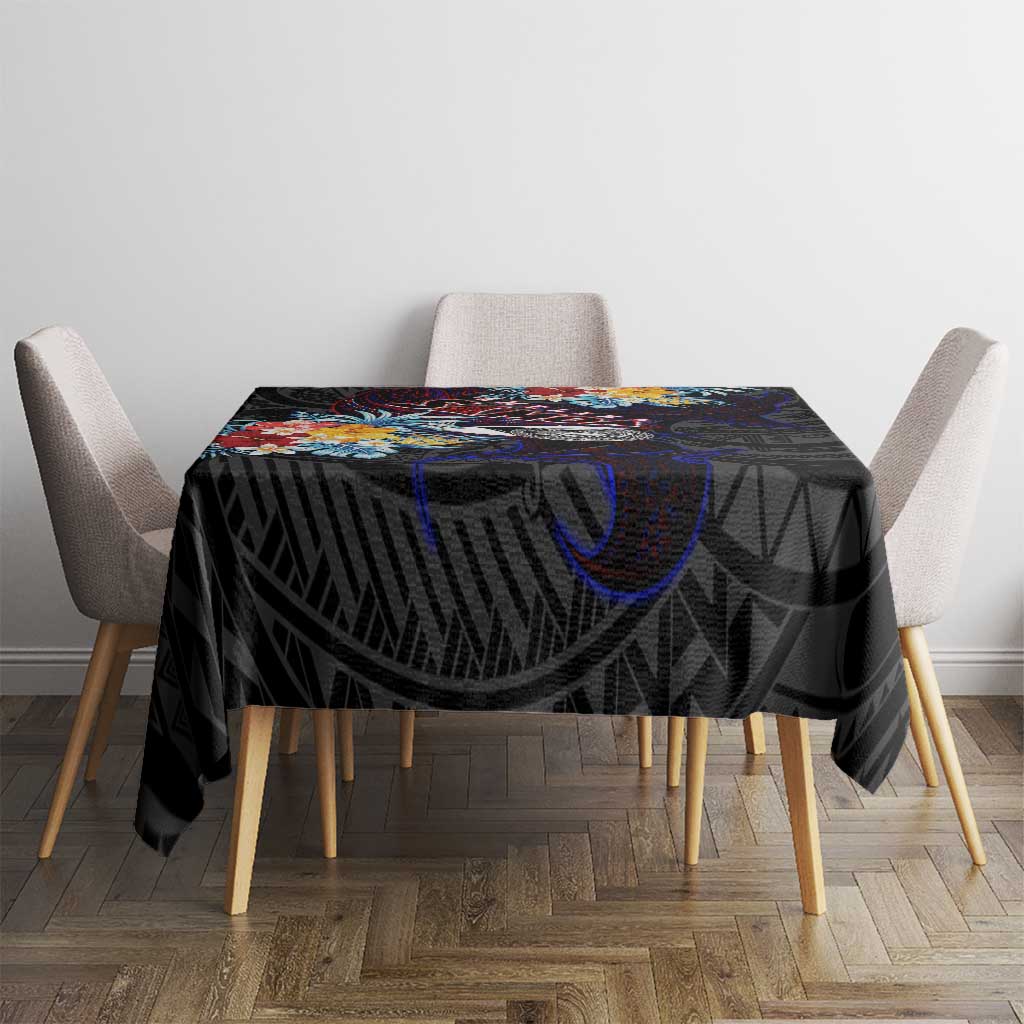 Amelika Samoa Sharks Polynesia Tablecloth American Samoa DT02 - Polynesian Pride