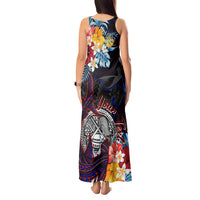 Personalized Amelika Samoa Sharks Polynesia Tank Maxi Dress American Samoa