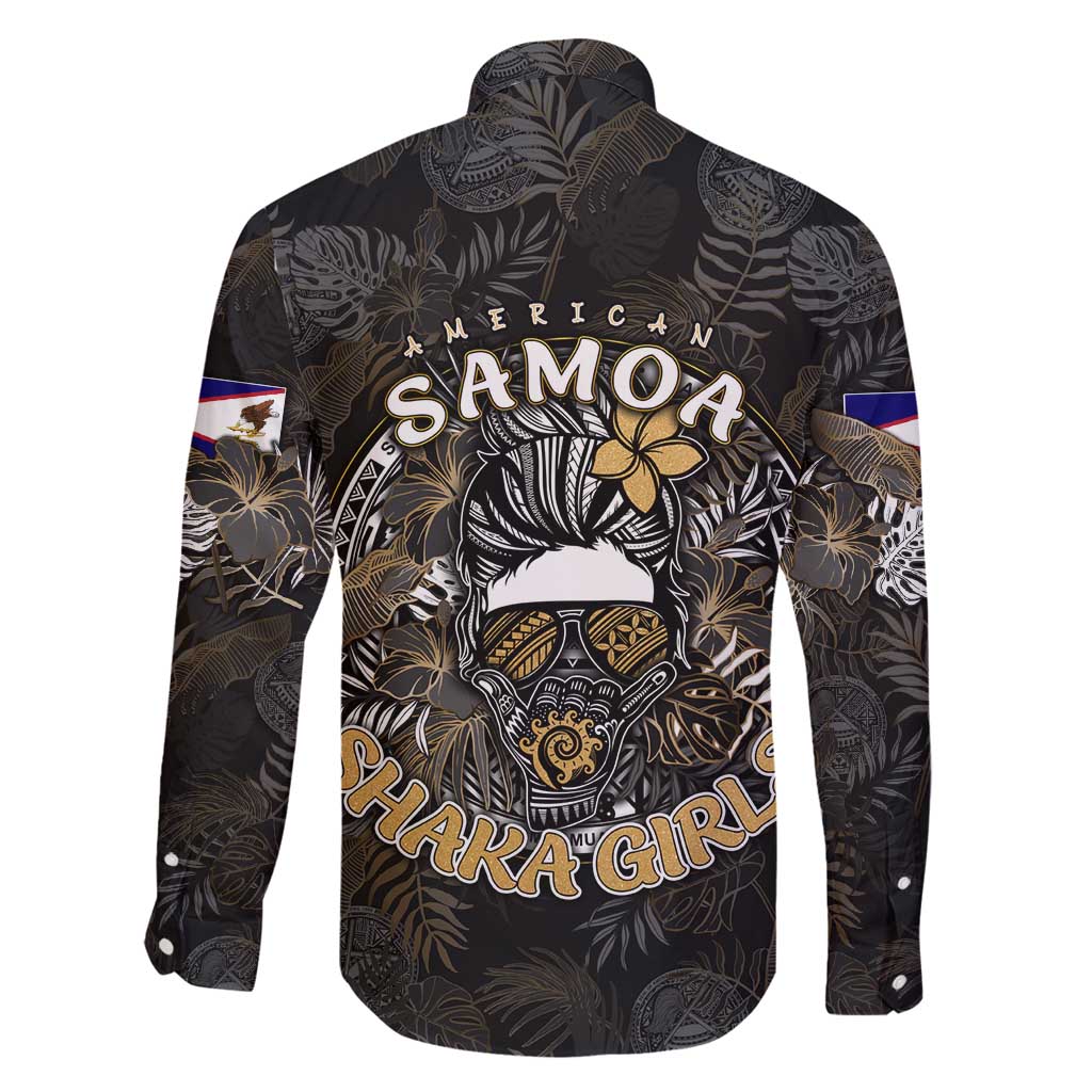 Personalized Shaka Girls America Samoa Family Matching Off Shoulder Maxi Dress and Hawaiian Shirt Tropical Flowers Vintage