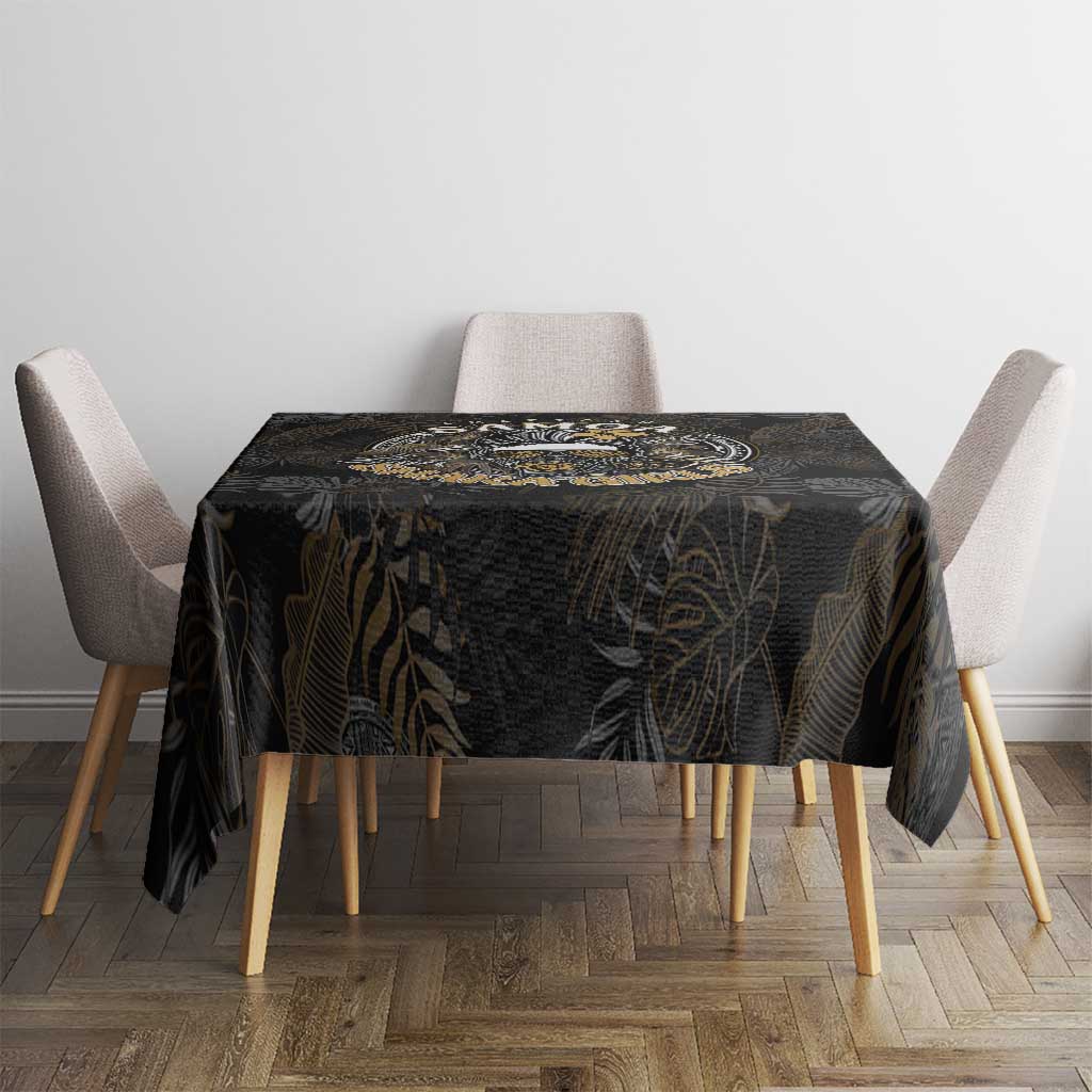 Personalized Shaka Girls America Samoa Tablecloth Tropical Flowers Vintage DT02 - Polynesian Pride