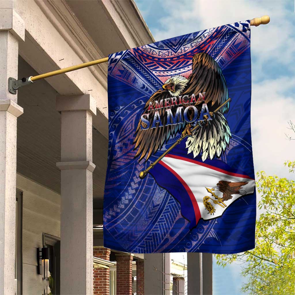 American Samoa Garden Flag Brave Eagle Flag Color