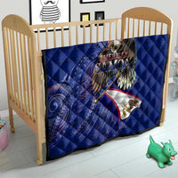 American Samoa Quilt Brave Eagle Flag Color DT02 - Polynesian Pride