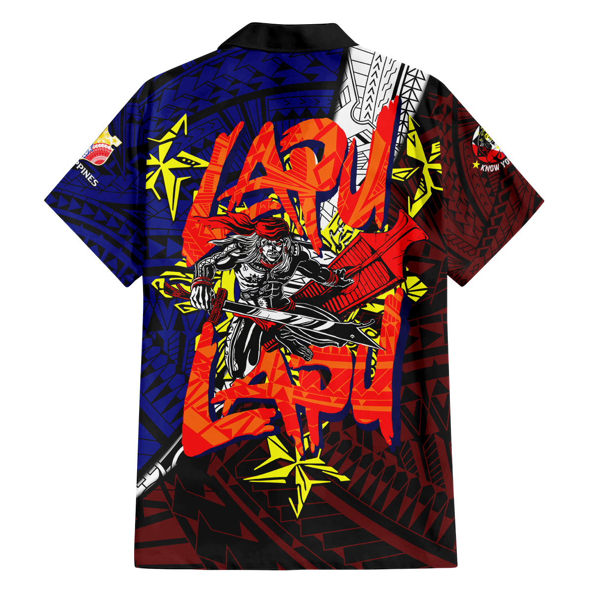 Philippines Lapu Lapu Family Matching Summer Maxi Dress and Hawaiian Shirt Chief Filipino Tattoo DT02 - Polynesian Pride