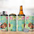 Personalised Hawaii Father's Day 4 in 1 Can Cooler Tumbler Happy Father And Child
