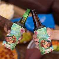 Personalised Hawaii Father's Day 4 in 1 Can Cooler Tumbler Happy Father And Child