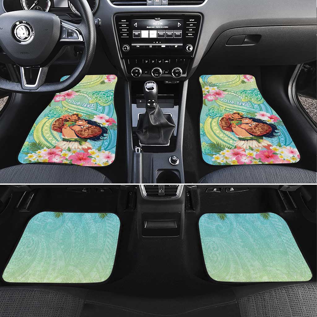 Hawaii Father's Day Car Mats Happy Father And Child