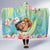 Hawaii Father's Day Hooded Blanket Happy Father And Child