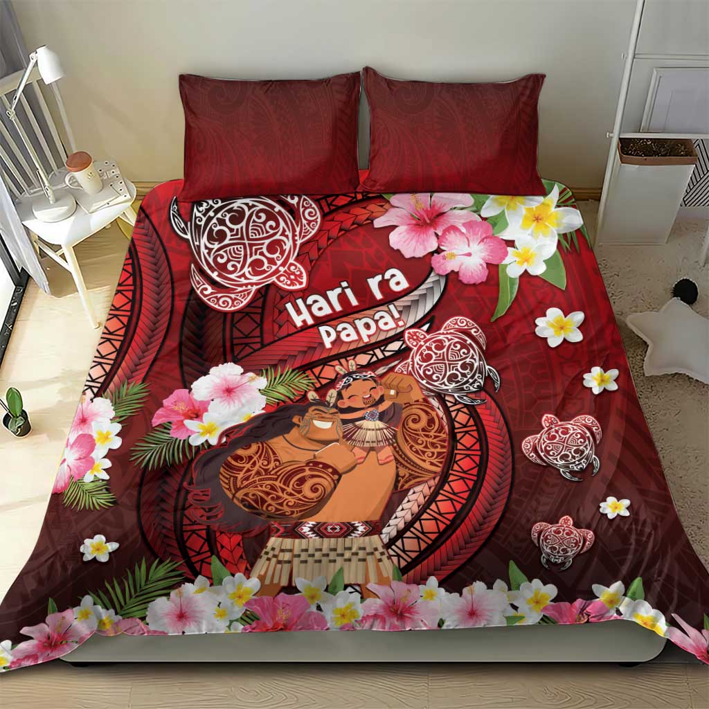 New Zealand Father's Day Bedding Set Happy Father And Child