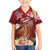 Personalised New Zealand Father's Day Family Matching Puletasi and Hawaiian Shirt Happy Father And Child