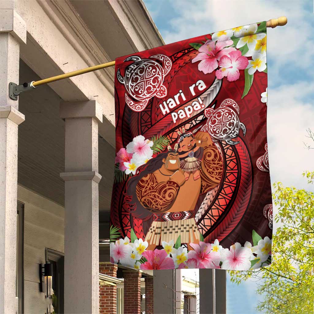 New Zealand Father's Day Garden Flag Happy Father And Child