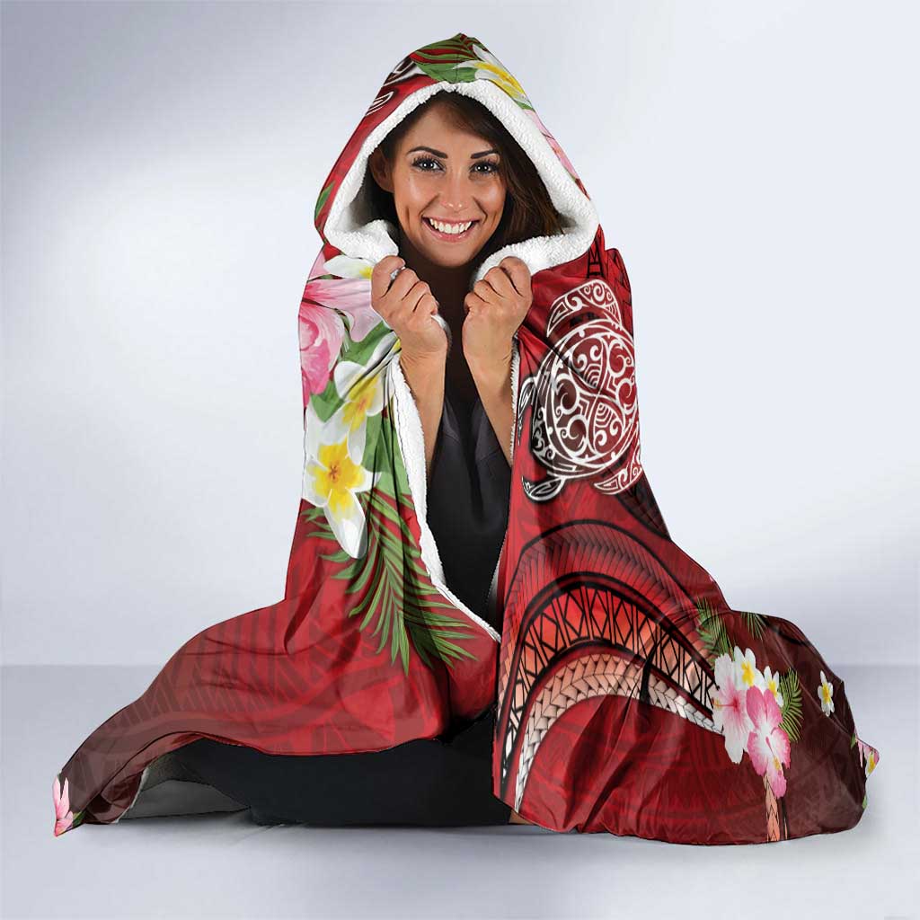 New Zealand Father's Day Hooded Blanket Happy Father And Child