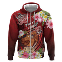 Personalised New Zealand Father's Day Hoodie Happy Father And Child