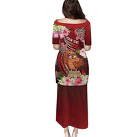 Personalised New Zealand Father's Day Puletasi Happy Father And Child