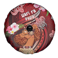 New Zealand Father's Day Spare Tire Cover Happy Father And Child