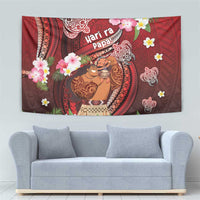 New Zealand Father's Day Tapestry Happy Father And Child