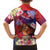 Personalised Samoa Father's Day Family Matching Puletasi and Hawaiian Shirt Happy Father And Child