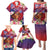 Personalised Samoa Father's Day Family Matching Puletasi and Hawaiian Shirt Happy Father And Child