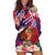Personalised Samoa Father's Day Hoodie Dress Happy Father And Child