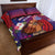 Samoa Father's Day Quilt Bed Set Happy Father And Child