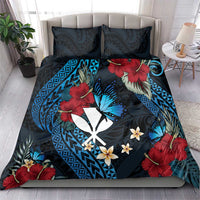 Hawaii Butterfly Bedding Set Kanaka Maoli Mix Hibiscus