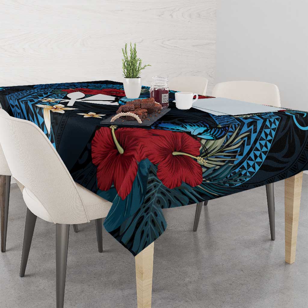 Hawaii Butterfly Tablecloth Kanaka Maoli Mix Hibiscus DT04 - Polynesian Pride